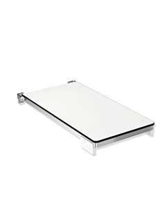 Hewi Siège de douche rabattable Système 900 900.51.213XA 412 x 694 mm, rectangulaire , rectangulaire mate