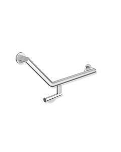 Hewi System 900 angled handle 900.22.302XA 620 x 283 mm, satin stainless steel, right