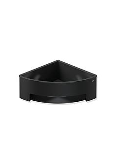 Hewi Panier de douche d&#39;angle Système 900 900.03.00260CV noir mat profond, revêtement par poudre