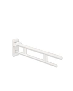 bras de support mobile Hewi System 900 900.50.40160DX saillie 600 mm, acier inoxydable thermolaqué blanc deep matt