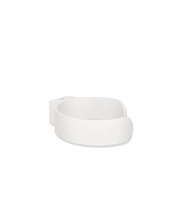 support d&#39;aide à la marche Hewi System 900 900.90.00160DX en acier inoxydable, revêtement par poudre, blanc deep matt