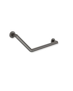 Hewi System 900 angled handle 900.22.30060SC Right version, powder-coated stainless steel, dark gray, matt pearl mica