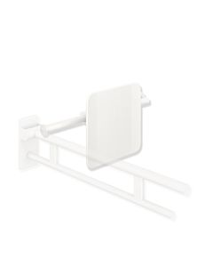 Hewi system 900 dossier 900.51.90360AS acier inoxydable thermolaqué blanc mat, polyamide mat blanc , poignée à droite, rosace à gauche