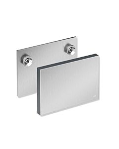 Hewi System 900 mounting plate 900.51.003XA92 Plate made of satin stainless steel, Rahmen anthracite, with cover