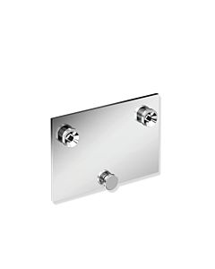 Hewi System 900 Montageplatte 900.51.00140 Edelstahl verchromt, 163x109x15,6mm