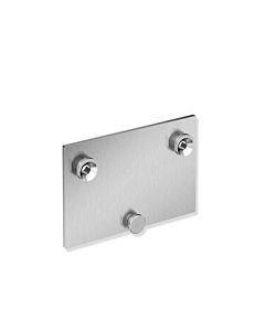 Hewi System 900 Montageplatte 900.51.001XA Edelstahl matt geschliffen, 163x109x15,6mm