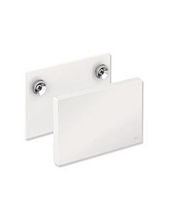 Hewi System 900 mounting plate 900.51.00360AS plate powder-coated white deep matt, Rahmen white, with cover