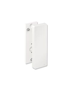 Hewi Plaque de montage système 900 900.50.00360AS pour bras porteurs mobiles, acier inoxydable blanc deep matt, polyamide blanc matt, avec couvercle