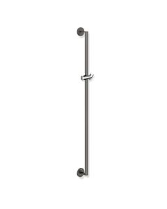Hewi System 900 shower holder bar 900.33.03260DD stainless steel powder-coated dark gray pearl mica deep matt / chrome, 1100 mm, bar
