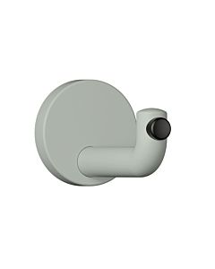 Hewi 477 wall hook 477.90B03595 105mm, door buffer black, matt, rock grey