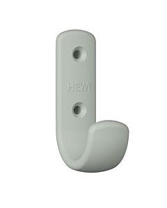 Hewi 477 Garderobenhaken 477.90B06195 72x22x47mm, mit Distanzstück 62mm, matt, felsgrau