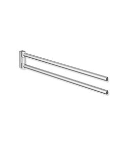 HEWI Handtuchhalter System 162 16209100XA 445 x 70 x mm, 2-teilig., Edelstahl matt