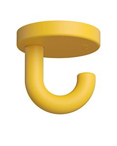 Hewi 477 underhead hook 477.90B01518 50mm matte senfgelb