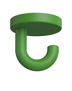 Hewi 477 Unterkopf-Haken 477.90B01572 50 mm, matt, maigrün