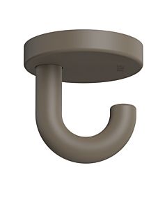Hewi 477 underhead hook 477.90B01584 50 mm, matte umber