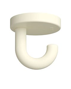 Hewi 477 crochet sous tête 477.90B01599 50 mm, mat, blanc pur