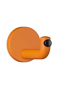 Hewi 477 Wandhaken 477.90B03524 105mm, Türpuffer schwarz, matt, orange