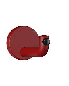 Hewi 477 Wandhaken 477.90B03533 105mm, Türpuffer schwarz, matt, rubinrot