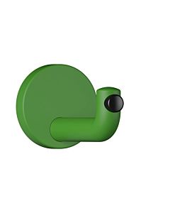 Hewi 477 wall hook 477.90B03572 105mm, door buffer black, matt, may green