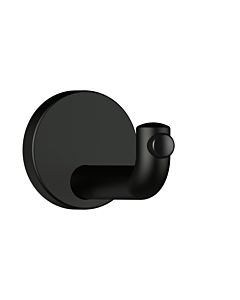 Hewi 477 crochet mural 477.90B03590 105mm, tampon de porte noir, mat, noir profond