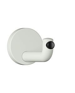 Hewi 477 Wandhaken 477.90B03597 105mm, Türpuffer schwarz, matt, lichtgrau