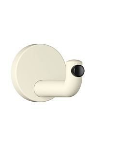 Hewi 477 wall hook 477.90B03599 105mm, door buffer black, matt, pure white