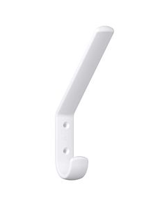 Hewi 477 Garderobenhaken 477.90B07098 163x22x108mm, matt, signalweiß