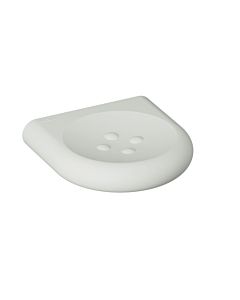 Hewi 477 porte-savon 477.02B20097 120 mm, avec boutons, mat, gris clair