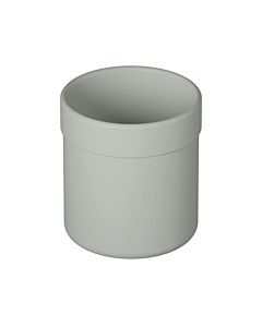 Hewi 477 mug 477.04B02095 gris roche, fond plat, mat