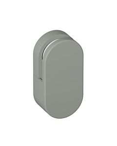 Hewi 477 mirror holder 477.01B10095 30x60x18mm, flat, 2 pieces, matt, rock grey
