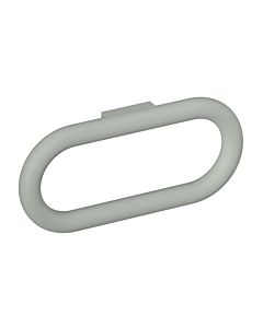 Hewi 477 anneau porte-serviettes 477.09B30095 320x150mm, mat, gris roche