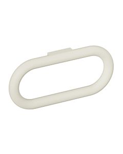 Hewi 477 towel ring 477.09B30099 320x150mm, matt, pure white