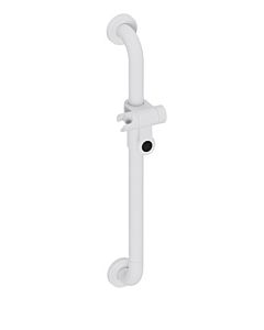Hewi 477 shower rail 477.33B12098 600 mm, signal white, matt