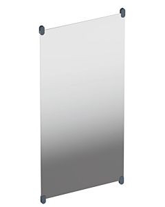 Hewi S 801 wall mirror 801.01B30092 600x1200x6mm, with brackets, matt, anthracite grey