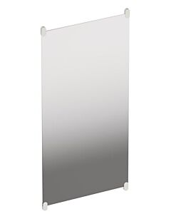 Hewi S 801 Wandspiegel 801.01B30097 600x1200x6mm, mit Haltern, matt, lichtgrau