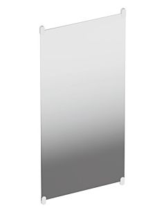 Hewi S 801 wall mirror 801.01B30098 600x1200x6mm, with brackets, matt, signal white