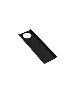 Hewi étagère 950.13.0016DC 102x360mm, noir mat, trou à gauche