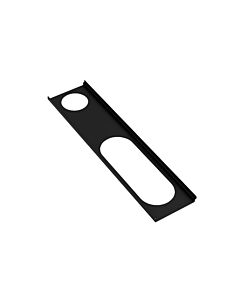 Hewi shelf 950.13.0019DC 470mm, powder-coated, deep matt black, right