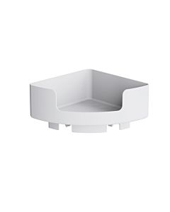 Hewi 802 LifeSystem corner shelf 802.03B21098 210mm, attachable to rod system, matt, signal white