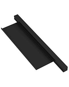 profil de lavabo Hewi 950.13.0002DC 408mm, avec étagère 360x102mm, noir mat