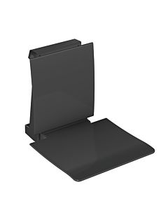 Hewi System 800 K hanging seat 950.51.1019092 450 x 449 x 561 mm, seat and backrest anthracite
