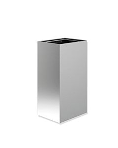 Hewi System 900 Papierabfallbehälter 900.05.003XA Edelstahl matt geschliffen, 60 l, ohne Deckel