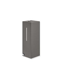 Hewi System 900 disinfectant dispenser 900.06.00860SC stainless steel, powder-coated, dark gray pearl mica deep matt