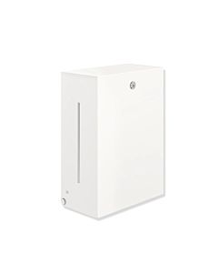 Hewi System 900 Papierhandtuchspender 900.06.00960DX Edelstahl pulverbeschichtet weiß tiefmatt