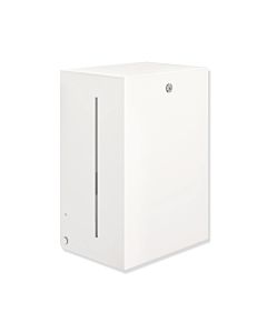 Hewi System 900 paper roll dispenser 900.06.01060DX stainless steel powder-coated matt white, electronic