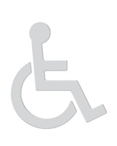 Hewi 801 symbole du fauteuil roulant 801.91.03098 blanc de sécurité, autocollant