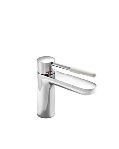 Hewi AQ AQ1B12M1024099 round, projection 159mm, matt, chrome-plated, pure white handle