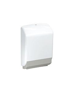 Hewi 477 distributeur d&#39;essuie-mains 477.06B6000595 gris roche, blanc translucide, mat