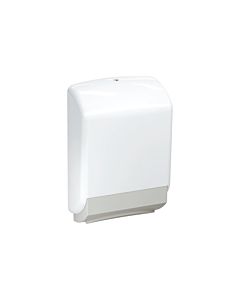 Hewi 477 distributeur de serviettes en papier 477.06B6000597 gris clair, blanc translucide, mat