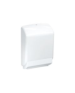 Hewi 477 paper towel dispenser 477.06B6000598 signal white, white translucent, matt